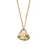 Francesca Perks Gold Nugget Heart Pendant Necklace by Scream pretty Australia