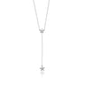 Sparkling Star Drop Necklace Silver Scream pretty australia