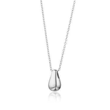 Teardrop Necklace with Slider Clasp Silver Chain Australia